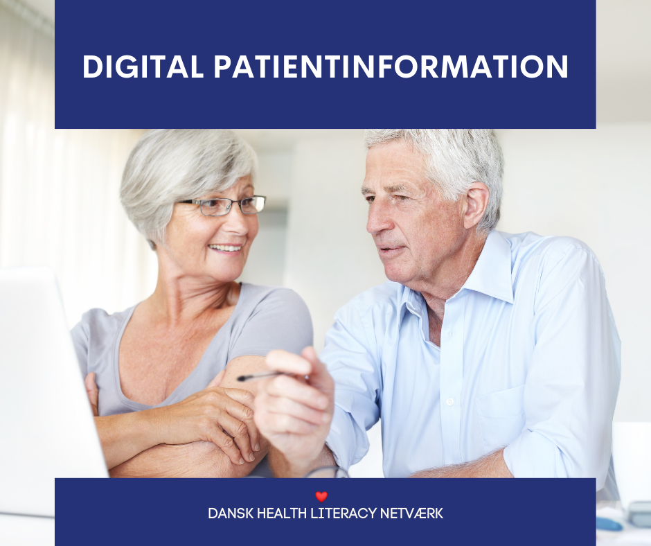 Dansk Health Literacy Netværk Digital Patientinformation
